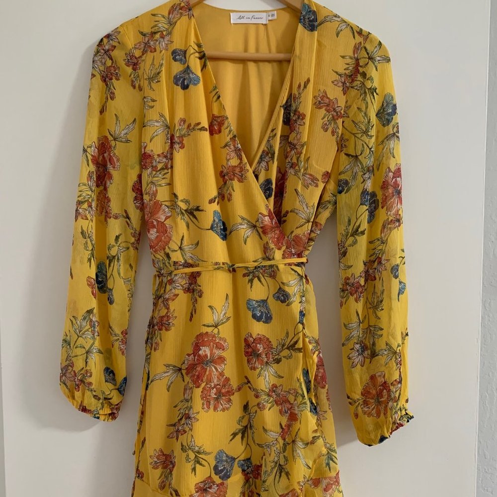 Springtime Flower Flow Dress